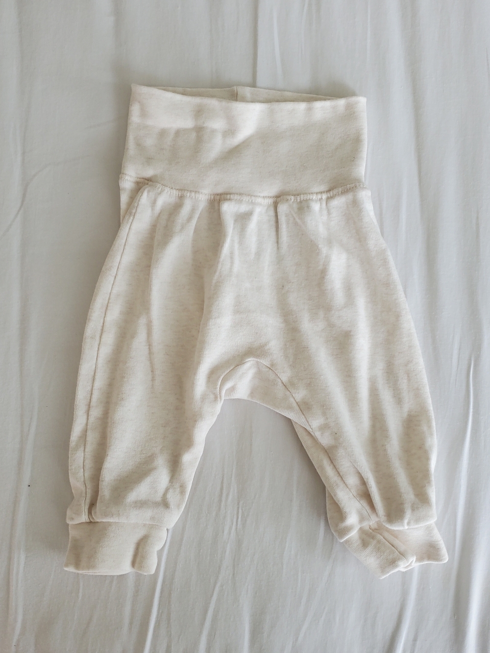 H&M Cotton Soft Cream Baby Pants